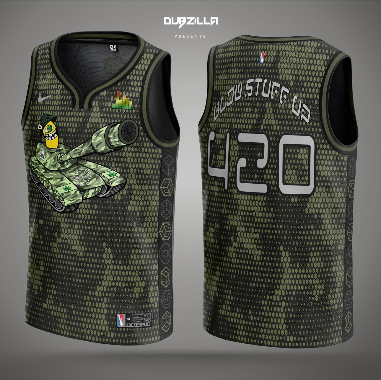 Tanks Basketball Jersey