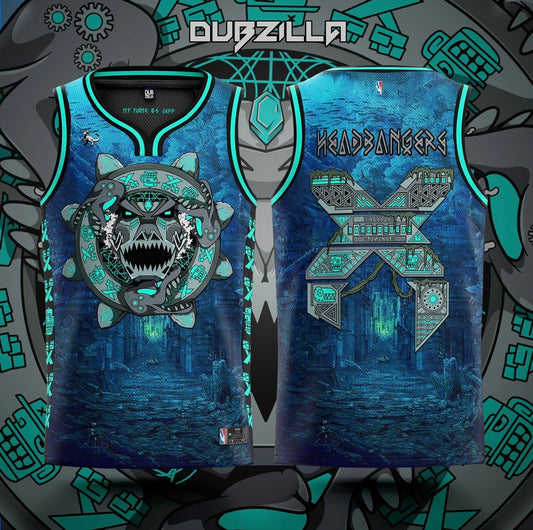 X Ancient Power Basketball Jersey