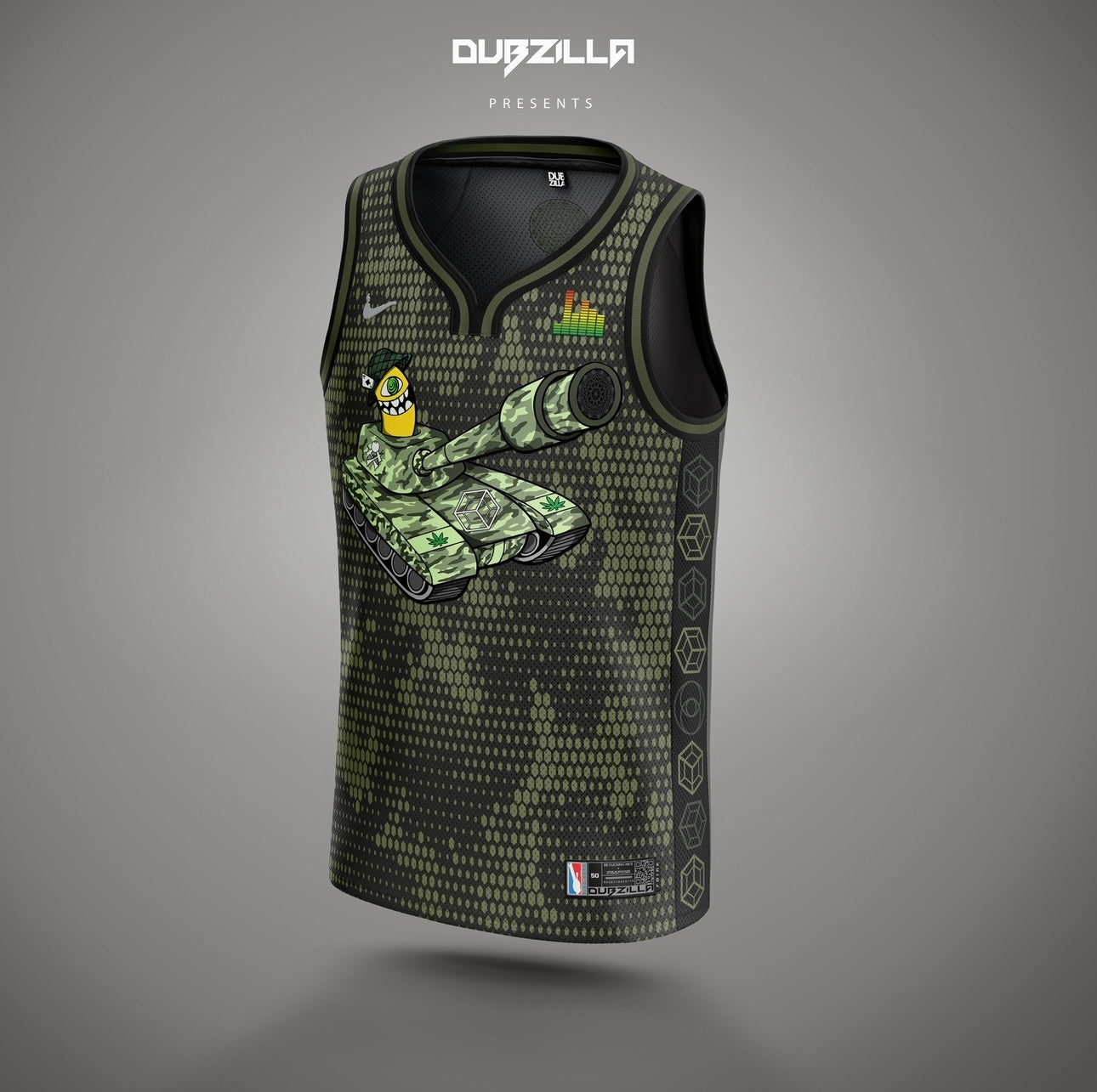 Tanks Basketball Jersey