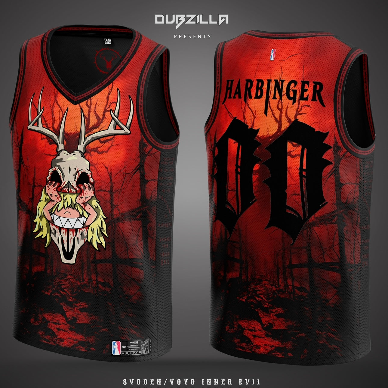 SD Inner Evil Basketball Jersey