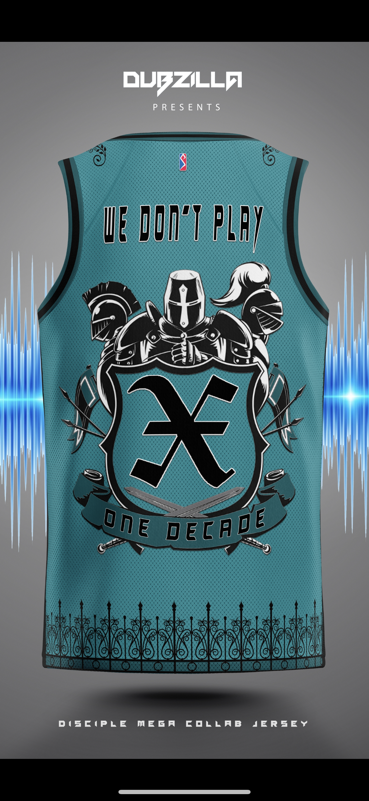 Disciple “WDP” Mega Collab Basketball Jersey